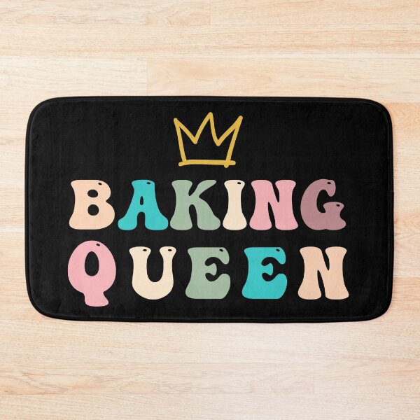 Item preview, Baking Queen Beautiful font text writing with crown designed and sold by Ndli.