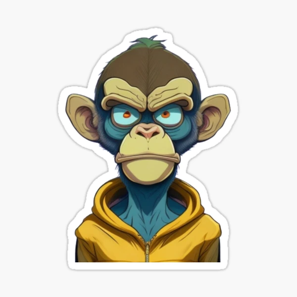 A mad monkey