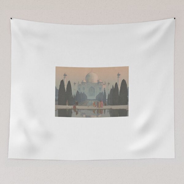 Item preview, Taj Mahal Painting by Yoshida Hiroshi designed and sold by PakistanWatan.