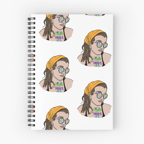 Item preview, Hippie at Heart Art Logo designed and sold by Kaela Henderson.
