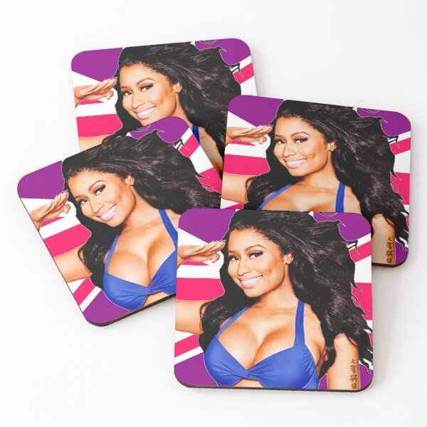 Item preview, Nicki Minaj Union Jack UK Flag Pink designed and sold by AnimationMonkey.