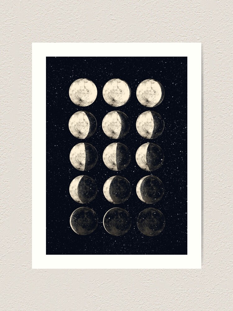 Alternate view of Moon Cycle Art Print