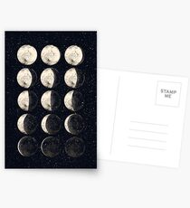 Moon Cycle Postcards