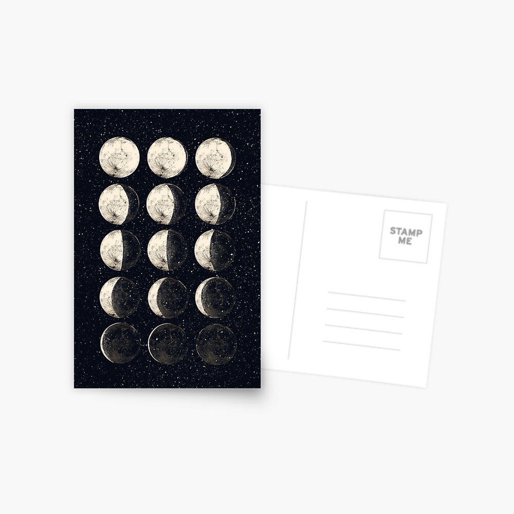 Moon Cycle Postcard