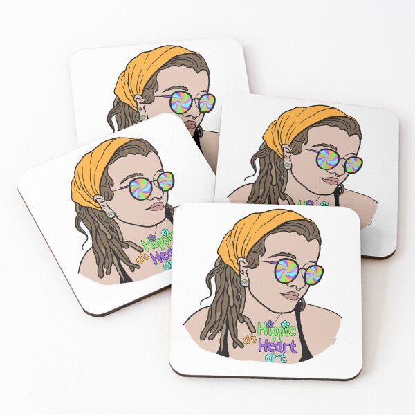 Item preview, Hippie at Heart Art Logo designed and sold by Kaela Henderson.