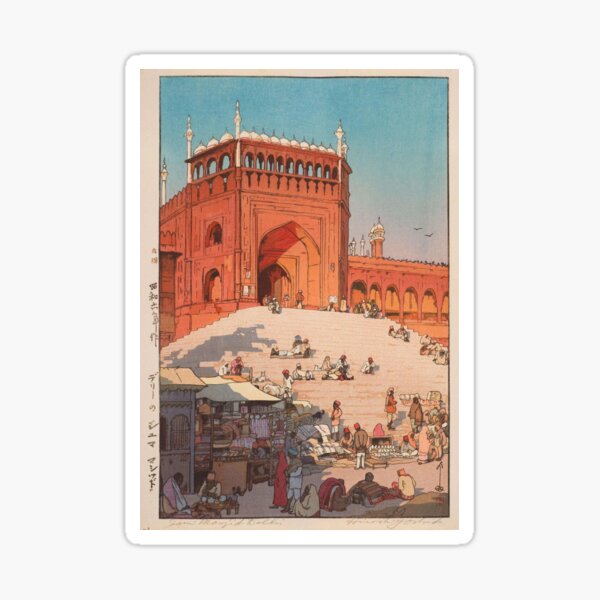 Item preview, India painting by Yoshida Hiroshi designed and sold by PakistanWatan.