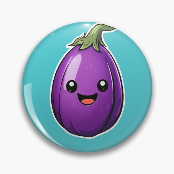 Item preview, Cute Eggplant Vegetable Design designed and sold by AfterSchoolSpec.