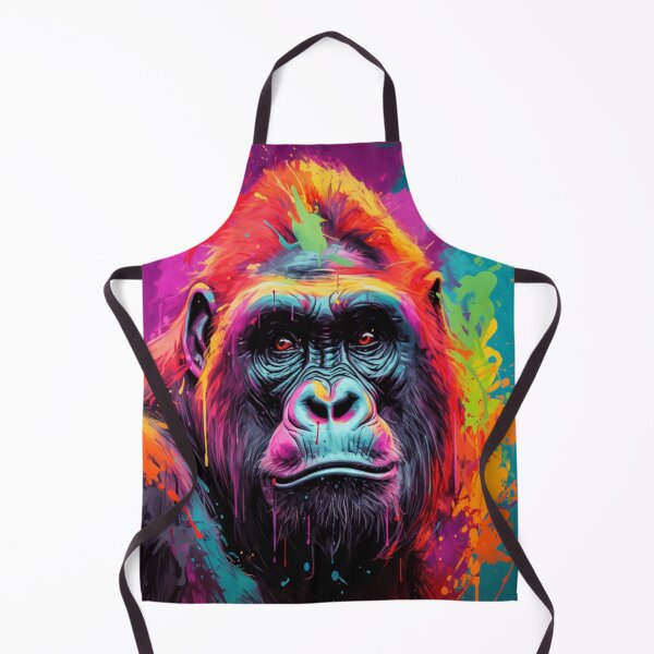 Item preview, The Vibrant Gorilla designed and sold by VibrantArtStore.