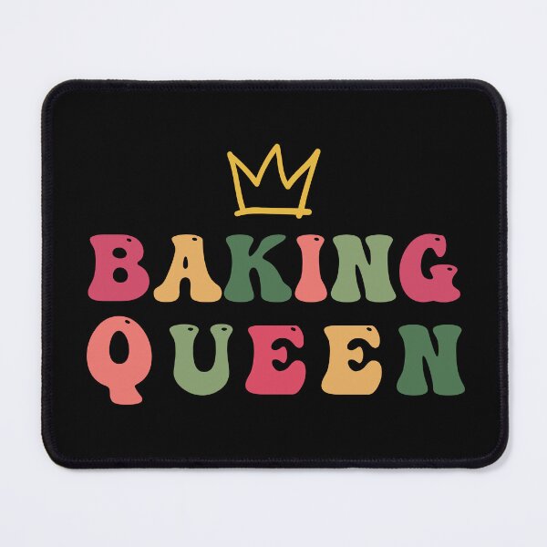 Item preview, Baking Queen Beautiful font text writing with crown designed and sold by Ndli.