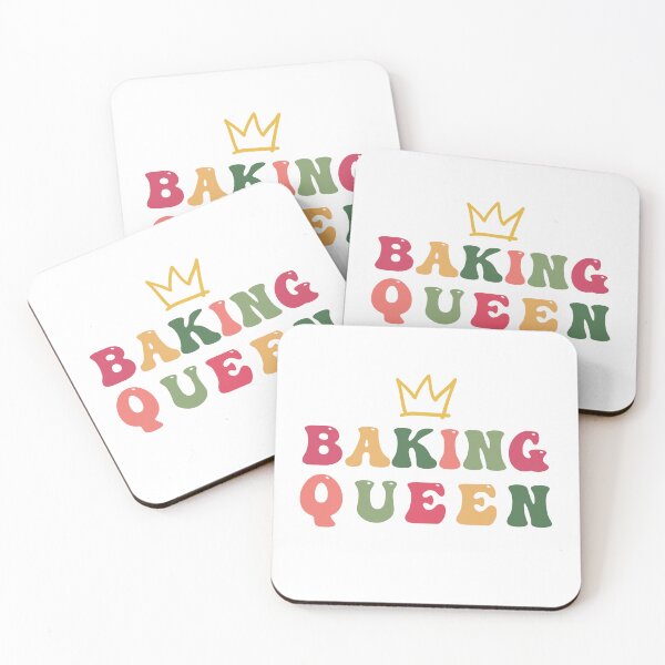 Item preview, Baking Queen Beautiful font text writing with crown designed and sold by Ndli.
