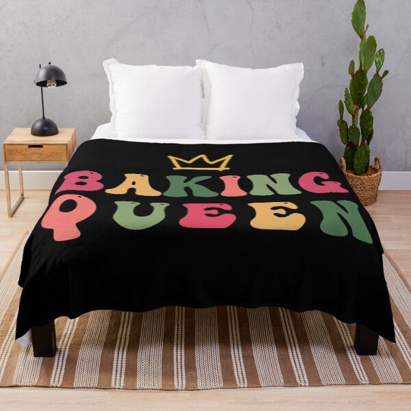 Item preview, Baking Queen Beautiful font text writing with crown designed and sold by Ndli.