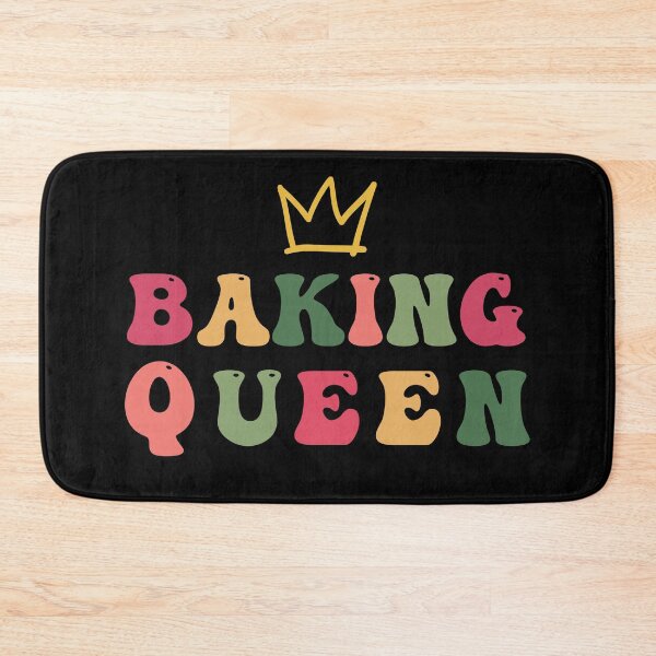 Item preview, Baking Queen Beautiful font text writing with crown designed and sold by Ndli.