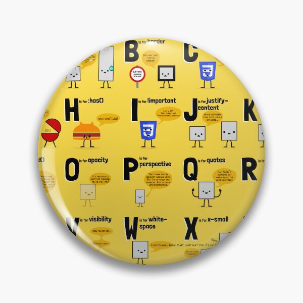 Artikelvorschau, ABCs von CSS entworfen und verkauft von alvaromontoro.