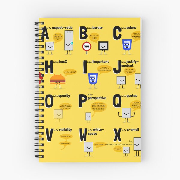 Item preview, ABCs of CSS designed and sold by alvaromontoro.