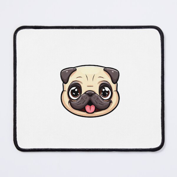 Item preview, Cute Cartoon Dog - Pug designed and sold by alternative-.