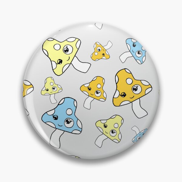 Item preview, Pastel Mushrooms Pattern designed and sold by Lil-Bit-Batty.