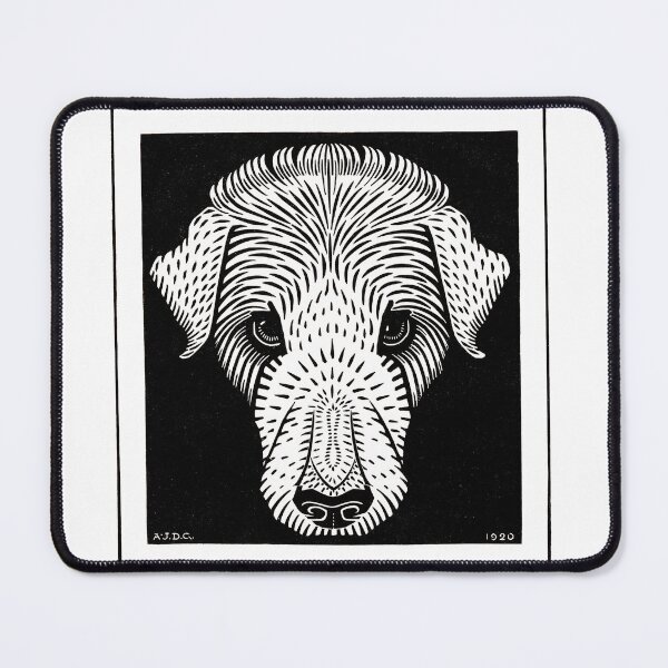 Item preview, 20th century Dog's head painting by Julie de Graag under public domain. designed and sold by paulo silveira.