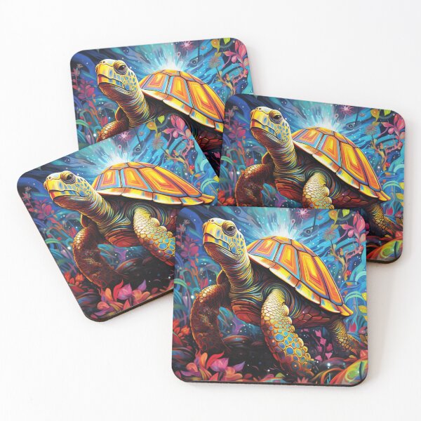 Item preview, The Vibrant Sea Turtle designed and sold by VibrantArtStore.