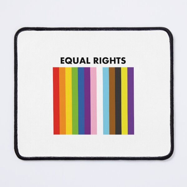 Item preview, Equal rights Inclusive Rainbow Pride Flag designed and sold by Inspirationmotivation.