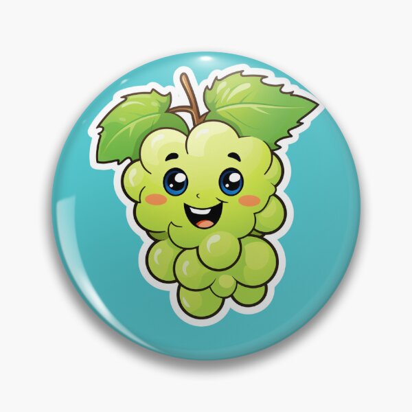 Item preview, Cute Green Grapes Fruit Design designed and sold by AfterSchoolSpec.