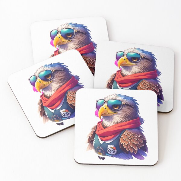 Item preview, Cool Eagle With Sunglasses designed and sold by RetroPrism.