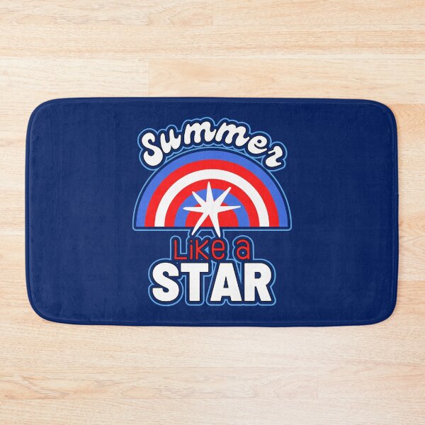 Item preview, Red White and Blue Rainbow Starfish Summer designed and sold by Renata Illustrata.