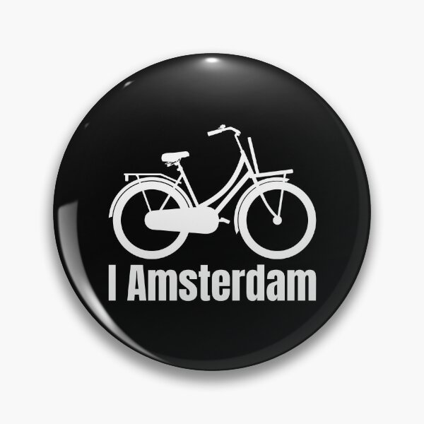 Item preview, I Amsterdam Dutch Bicycle Funny Saying Memento designed and sold by Maljonic.