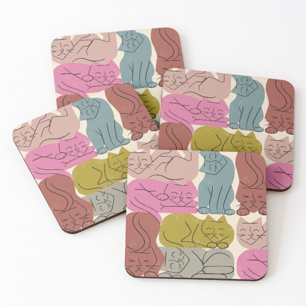 Item preview, Stack of Cats No. 2 designed and sold by Renea L Thull.