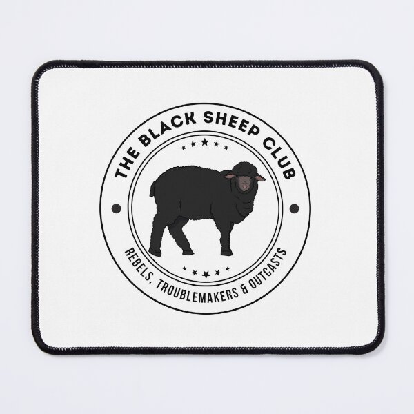 Item preview, The Black Sheep Club designed and sold by Lampblack and Bone.
