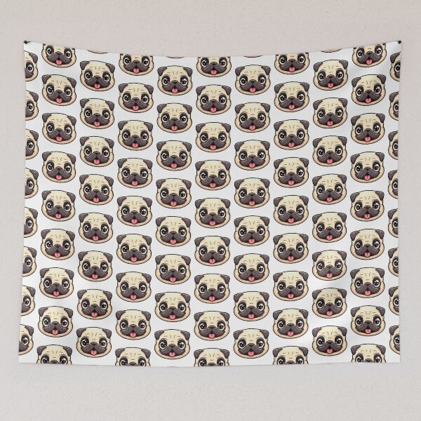 Item preview, Cute Cartoon Dog - Pug designed and sold by alternative-.
