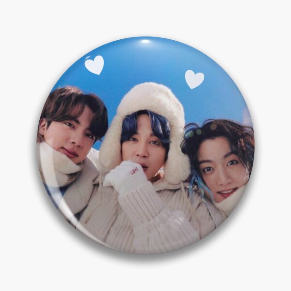 Item preview, Jungkook, Jimin and Jin BTS Forever designed and sold by PurpleBorahae.