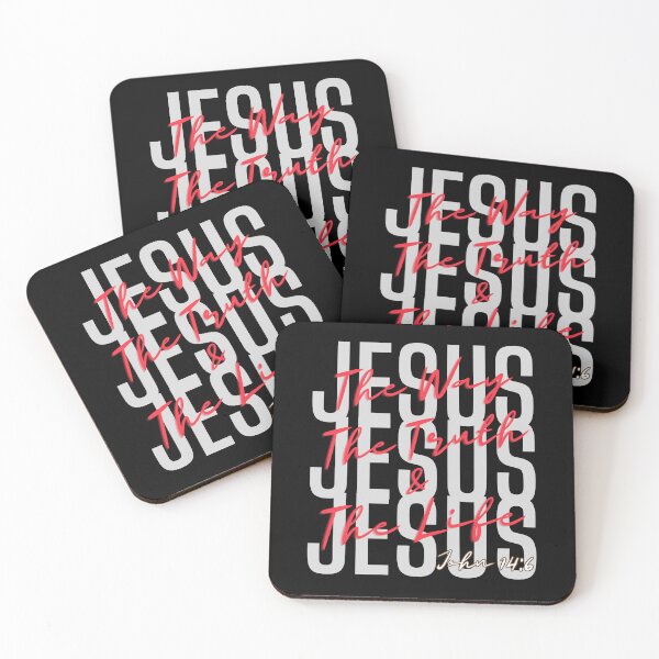 Item preview, JESUS The Way The Truth and The Life - Christian Bible Verses Gift Store designed and sold by john316store.