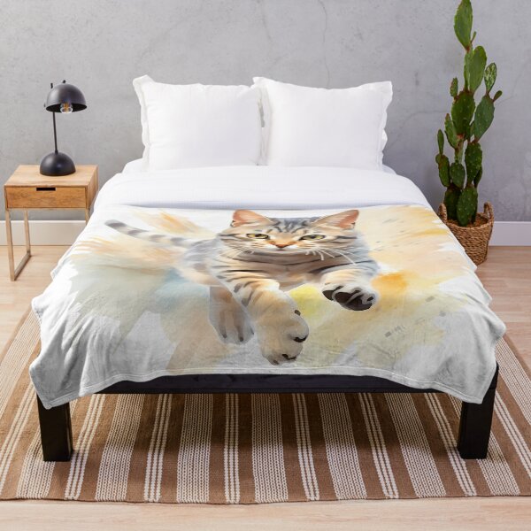 Artikelvorschau, Kurzhaarkatze-Aquarell entworfen und verkauft von Jdelgado813.