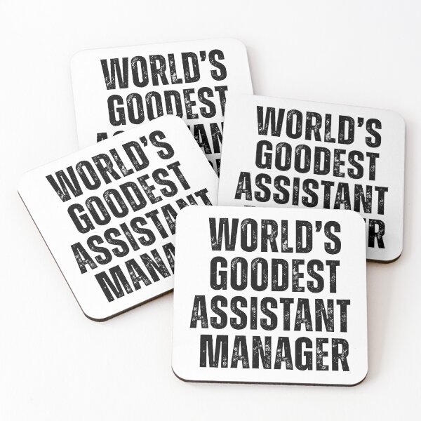 Item preview, World's Goodest Assistant Manager designed and sold by kamrankhan.