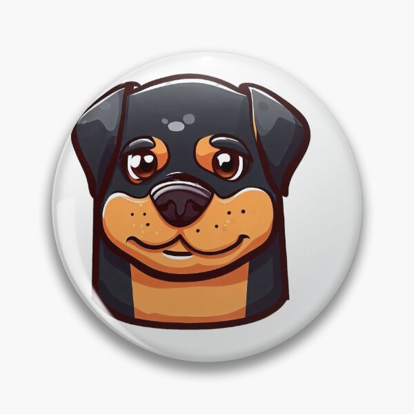 Item preview, Cute Cartoon Dog - Rottweiler designed and sold by alternative-.
