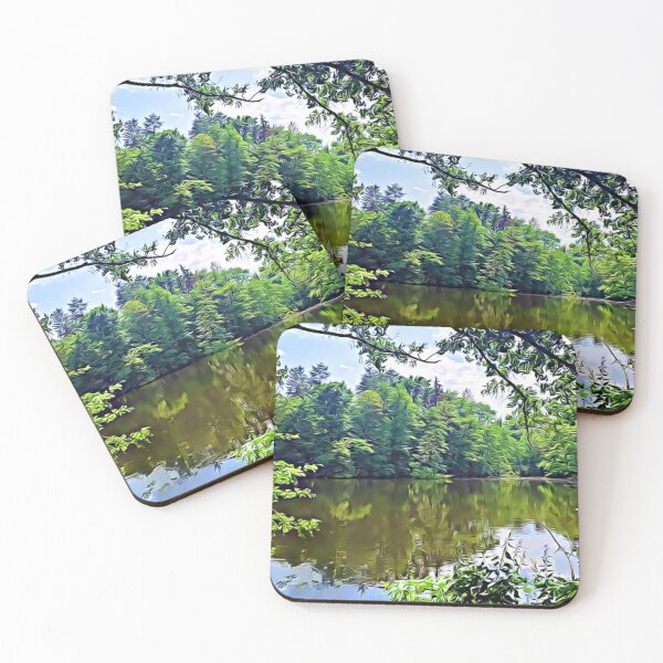 Item preview, Lake in forest designed and sold by Cedex.