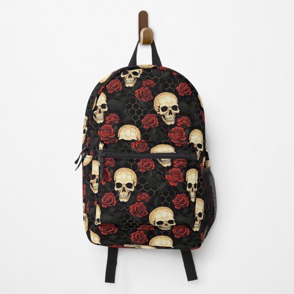 Item preview, Roses and skulls designed and sold by misfitartstudio.
