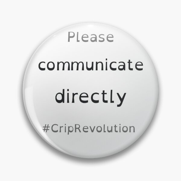 Item preview, Please communicate directly #CripRevolution designed and sold by CripRevolution.