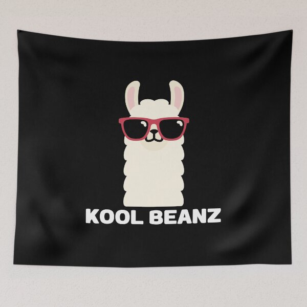 Item preview, Kool Beanz Llama with Sunglasses designed and sold by MugsAndDuds.