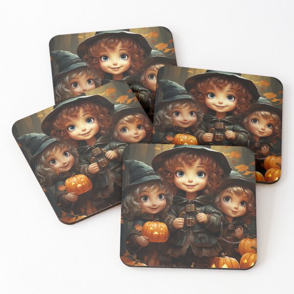 Item preview, Kids Witches Trick or Treat Pumpkin Spooky Halloween Novelty Gift designed and sold by NearlyNow.