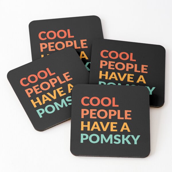 Item preview, Cool People Have A Pomsky Pride Gift  designed and sold by Guarddogdrive.