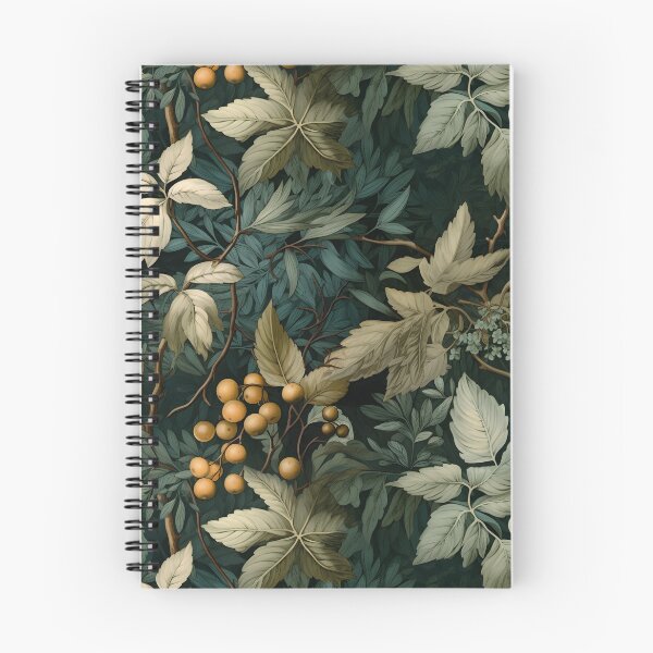 Item preview, Green Leafy, Orange Berries, Foliage Pattern  designed and sold by SpDesignsC.