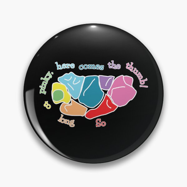 Item preview, So Long to Pinky, Here Comes The Thumb! designed and sold by Artsy-Chemist.