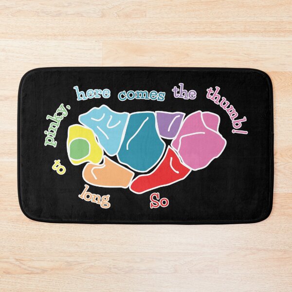 Item preview, So Long to Pinky, Here Comes The Thumb! designed and sold by Artsy-Chemist.