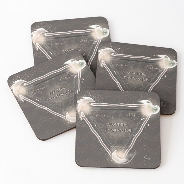 Item preview, WATER TRIANGLE GOLD designed and sold by artandyc.