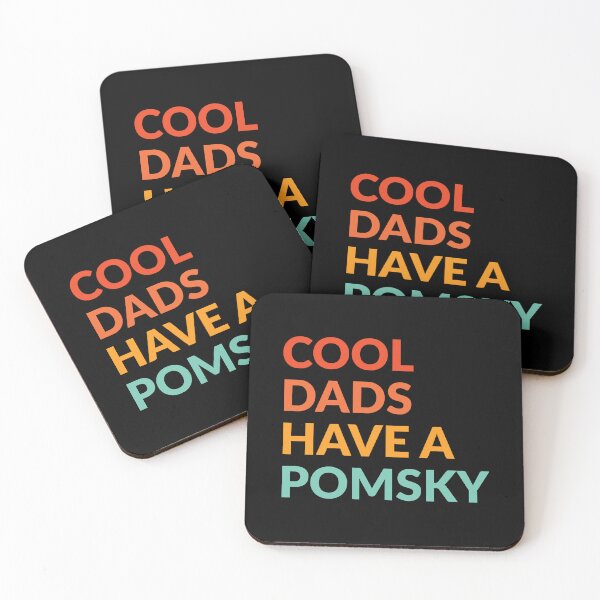Item preview, Cool Dads Have Pomsky Dog Pride Gift  designed and sold by Guarddogdrive.