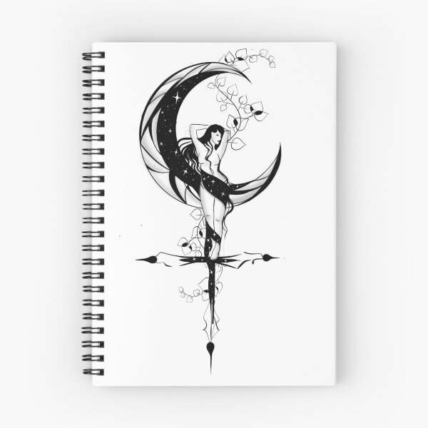 Item preview, Lilith symbol tattoo: Lilith’s Sigil, The Dark Feminine, The Queen of Demons, The First Wife, The Temptress. designed and sold by makiangelo2.
