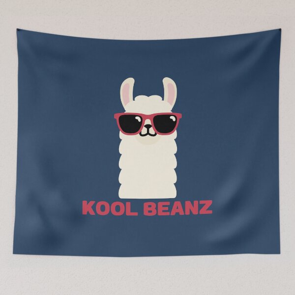 Item preview, Kool Beanz Llama with Sunglasses designed and sold by MugsAndDuds.