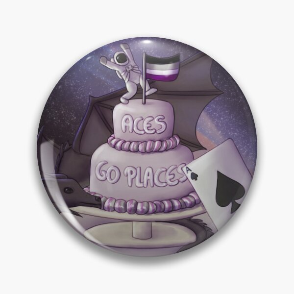 Item preview, Asexuality Artwork "Aces Go Places" designed and sold by esli-art.