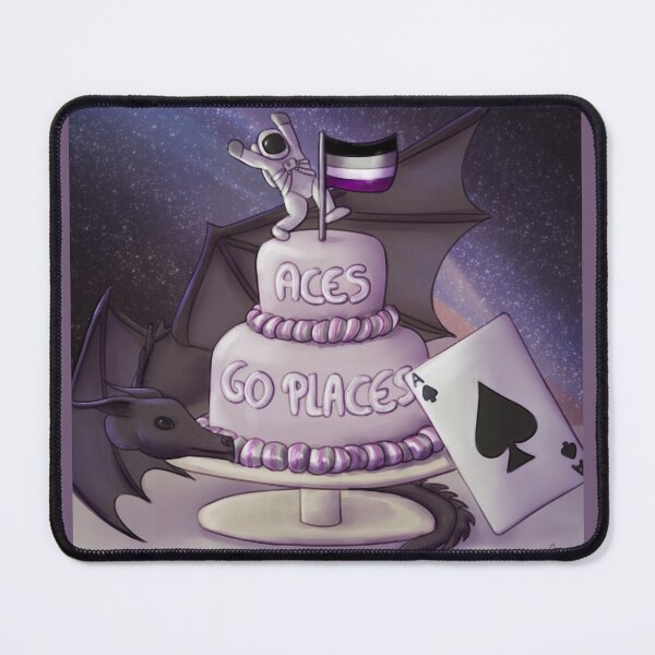 Item preview, Asexuality Artwork "Aces Go Places" designed and sold by esli-art.